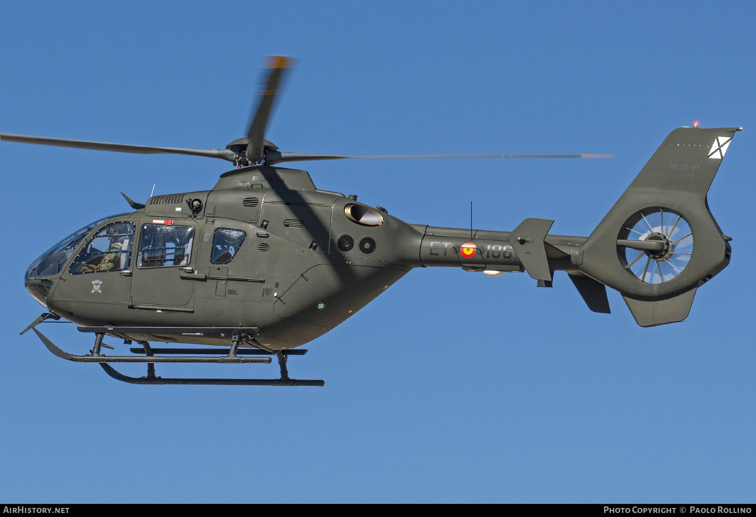 Aircraft Photo of HE.26-23 | Eurocopter EC-135T-2+ | Spain - Army | AirHistory.net #244414