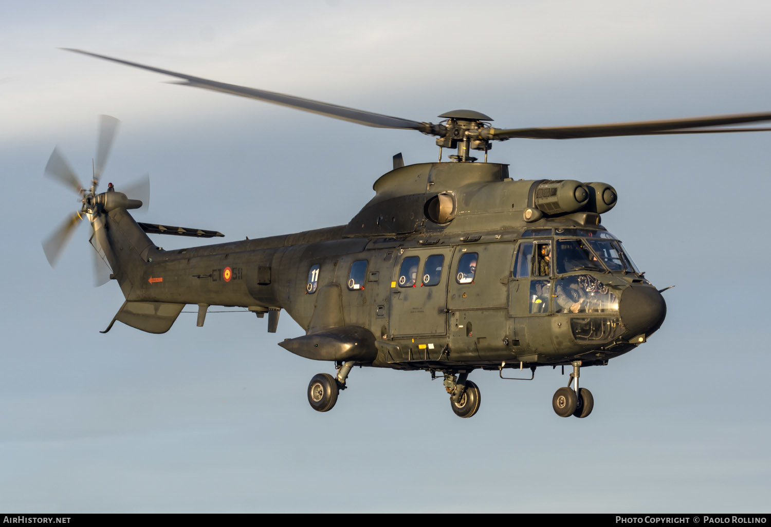 Aircraft Photo of HU.21-13 | Aerospatiale AS-332B1 Super Puma | Spain - Army | AirHistory.net #244424