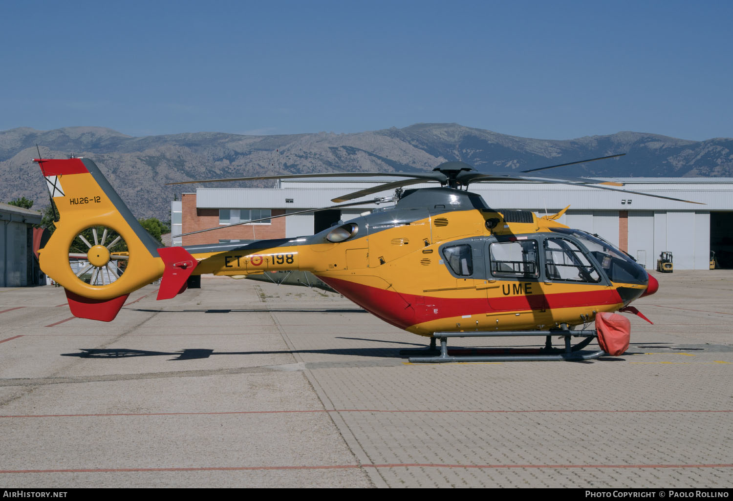 Aircraft Photo of HU.26-12 | Airbus Helicopters H-135P-2+ | Spain - Army | AirHistory.net #244436