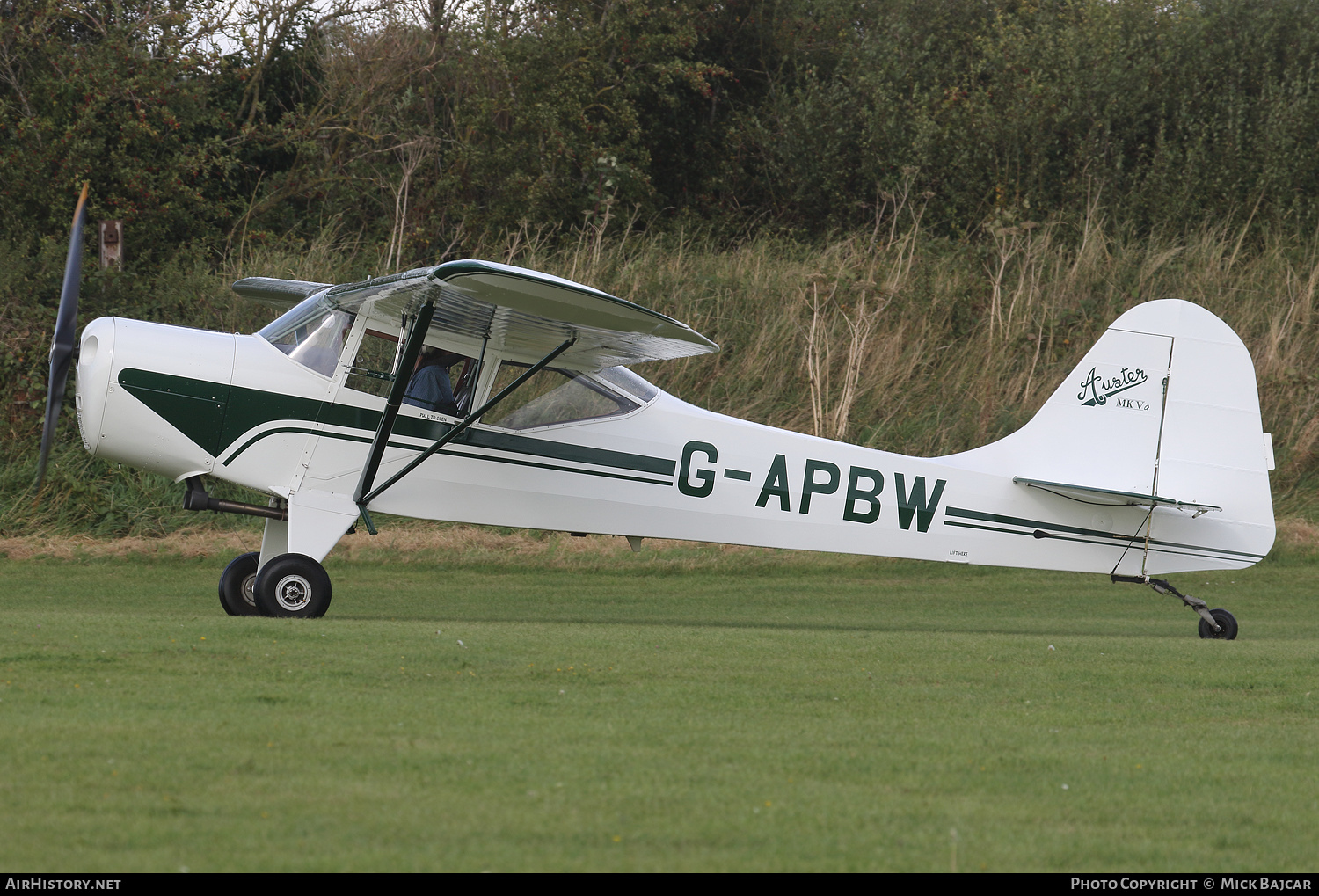 Aircraft Photo of G-APBW | Auster J Auster Mk5 Alpha | AirHistory.net #244448