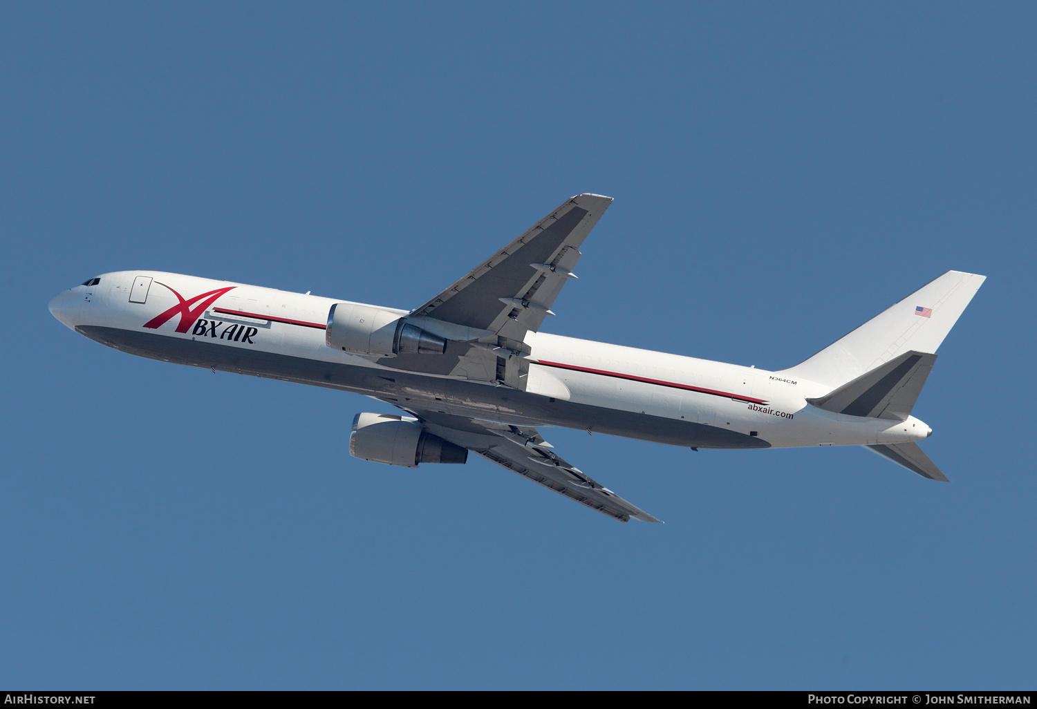 Aircraft Photo of N364CM | Boeing 767-338/ER | ABX Air | AirHistory.net #244464