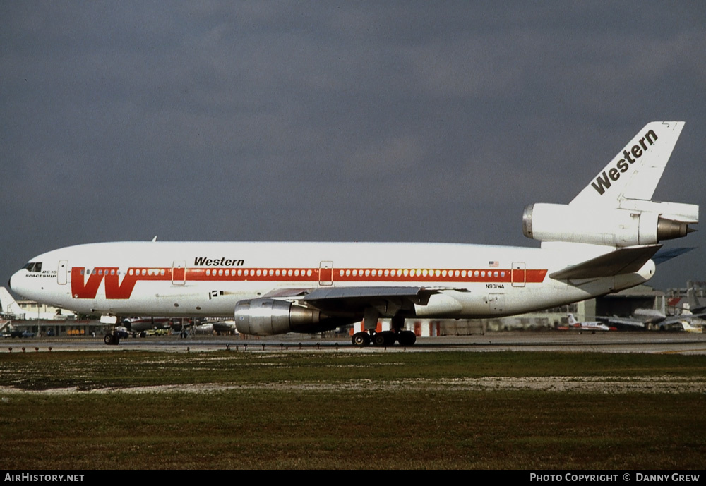 Aircraft Photo of N901WA | McDonnell Douglas DC-10-10 | Western Airlines | AirHistory.net #244466
