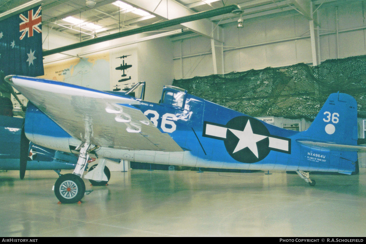 Aircraft Photo of N4964W / NX4964W / 94473 | Grumman F6F-5 Hellcat | USA - Navy | AirHistory.net #244468
