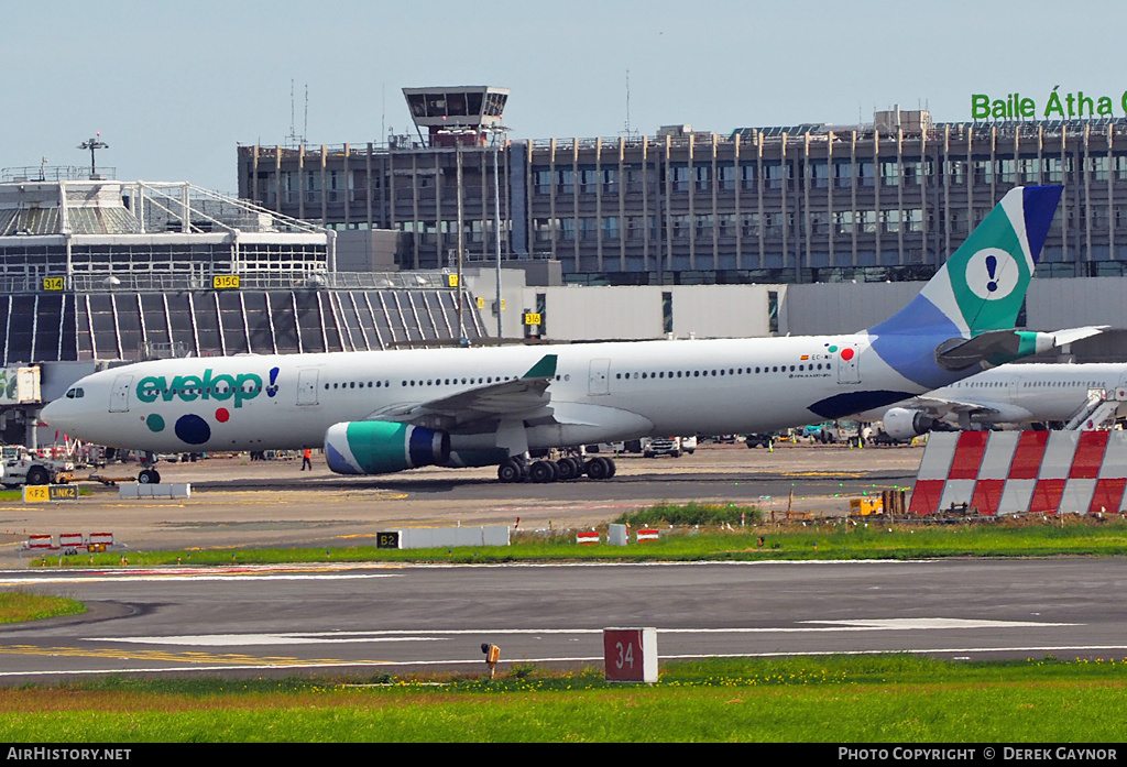 Aircraft Photo of EC-MII | Airbus A330-343 | Evelop Airlines | AirHistory.net #244477