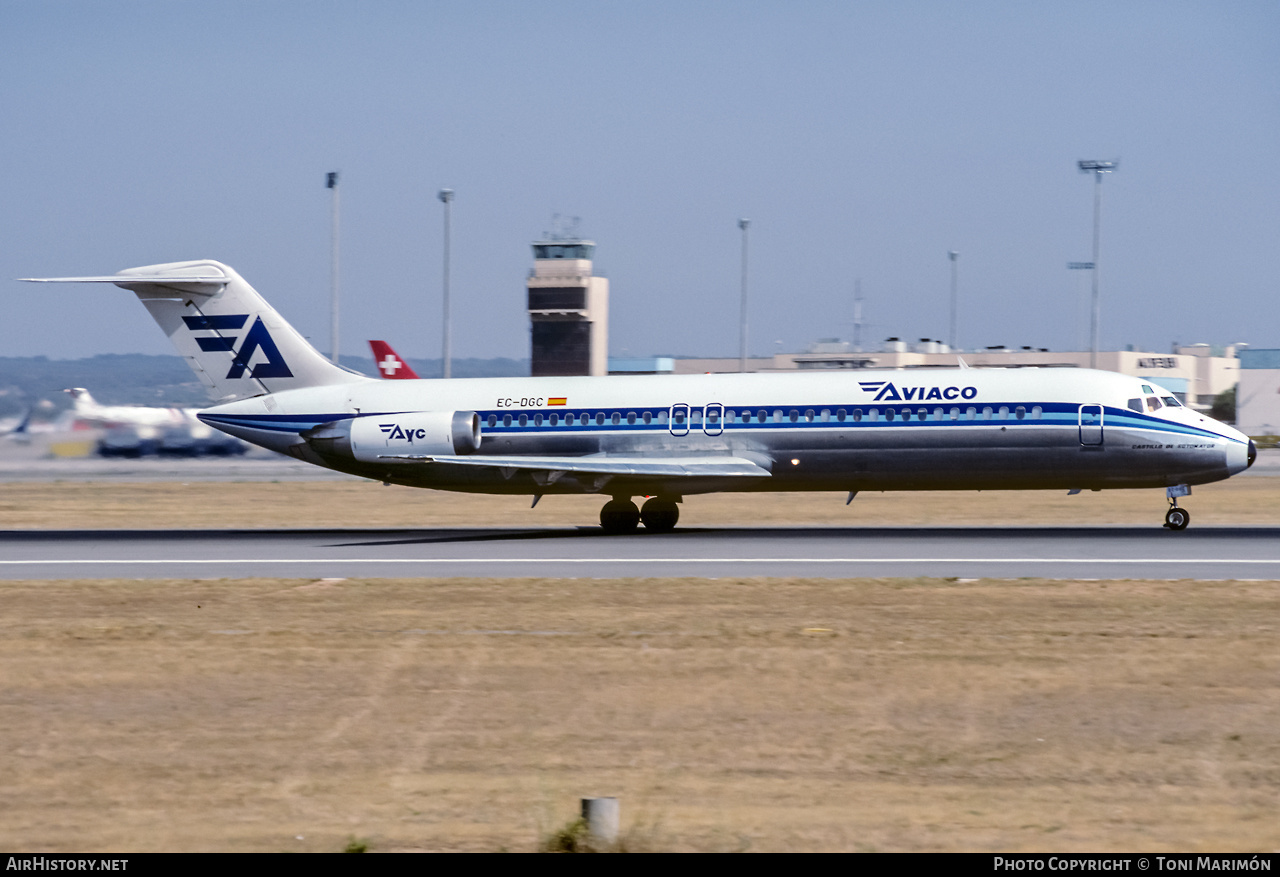 Aircraft Photo of EC-DGC | McDonnell Douglas DC-9-34 | Aviaco | AirHistory.net #244486