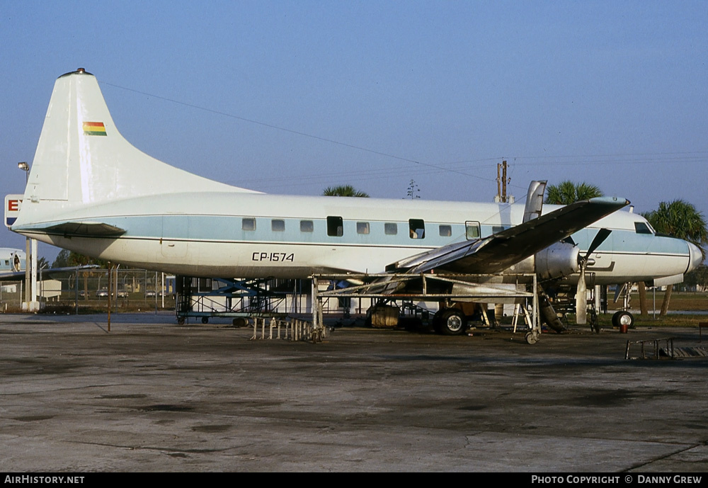 Aircraft Photo of CP-1574 | Convair 440-86 Metropolitan | AirHistory.net #244491