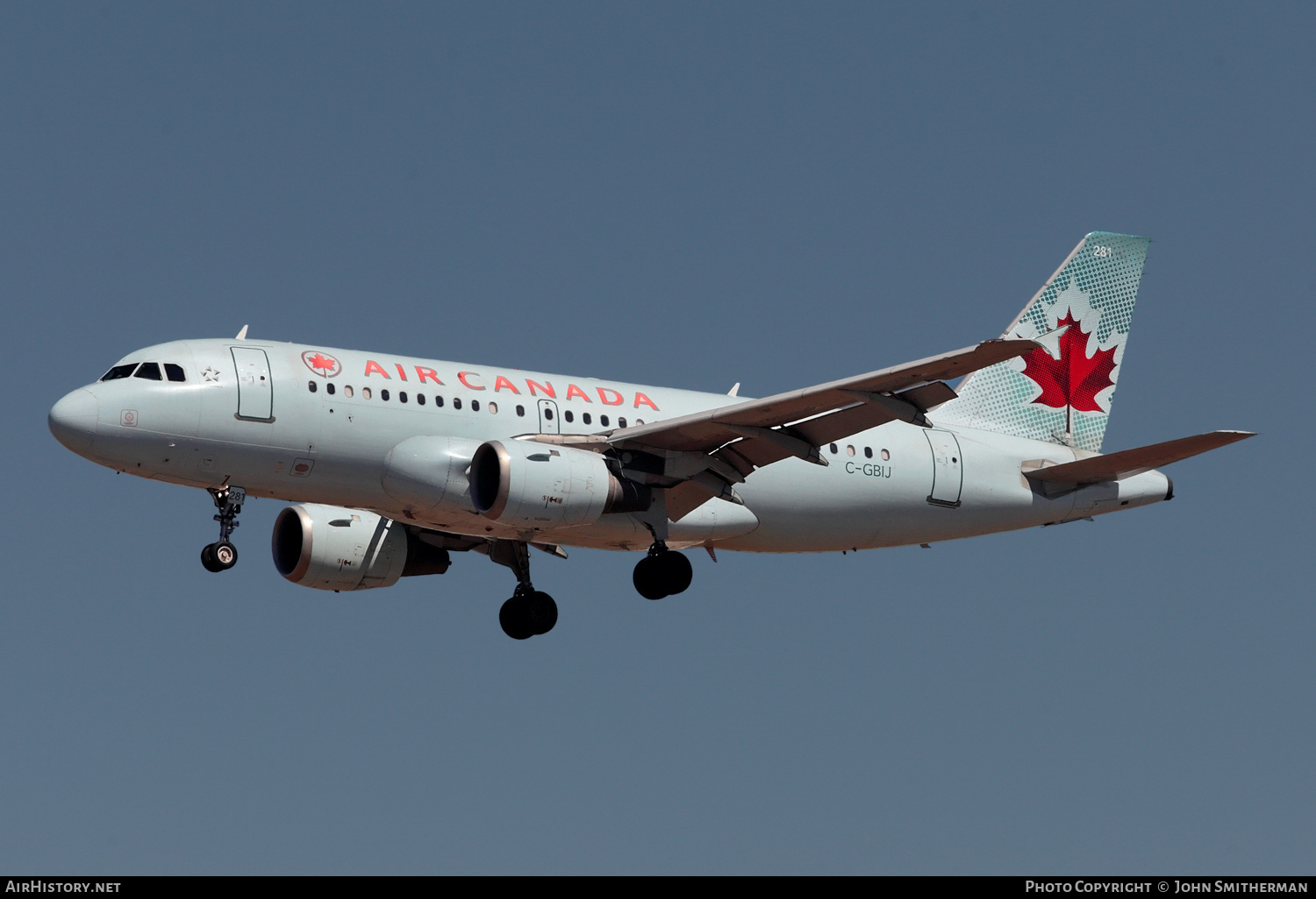 Aircraft Photo of C-GBIJ | Airbus A319-114 | Air Canada | AirHistory.net #244494
