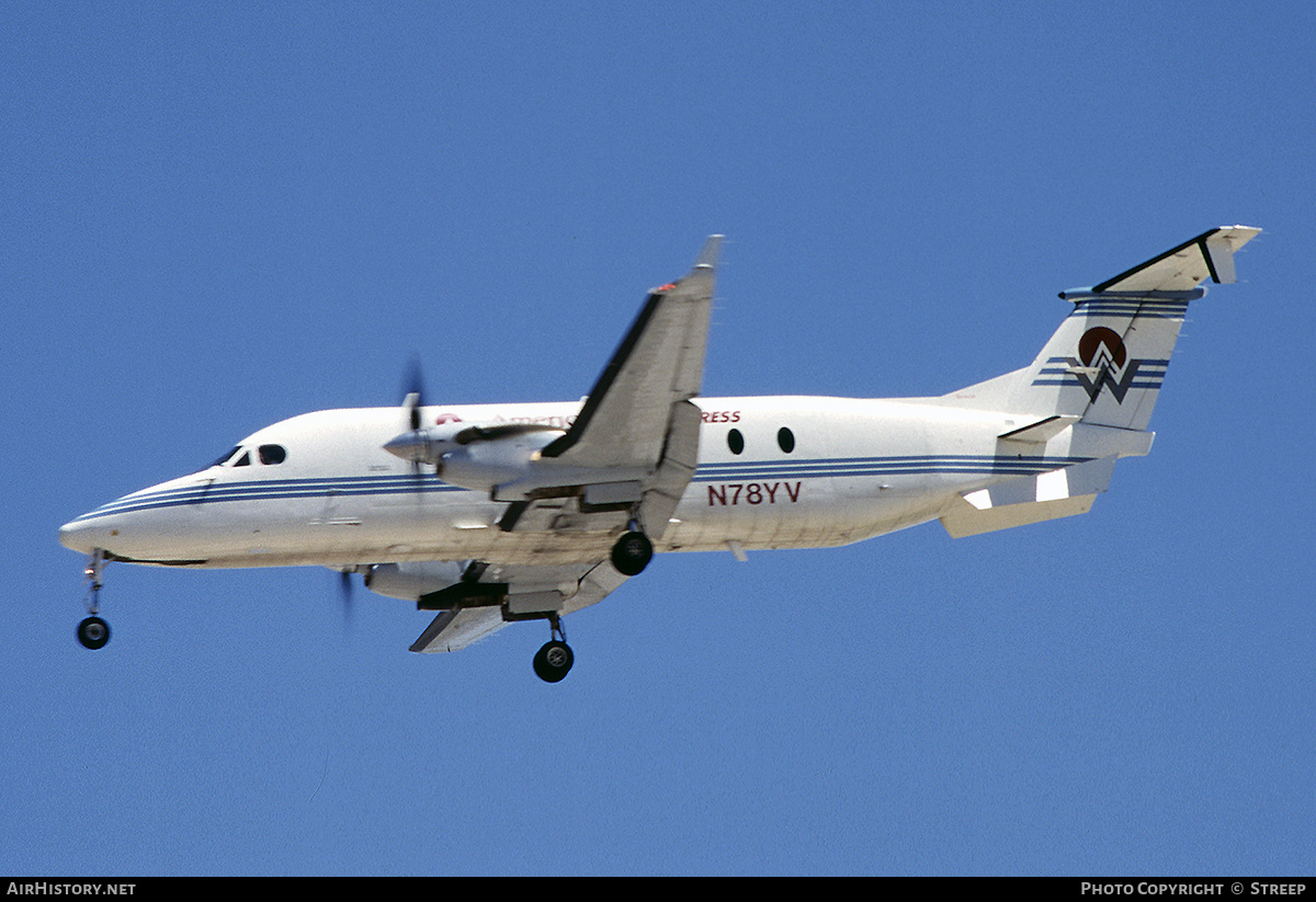 Aircraft Photo of N78YV | Beech 1900D | America West Express | AirHistory.net #244503