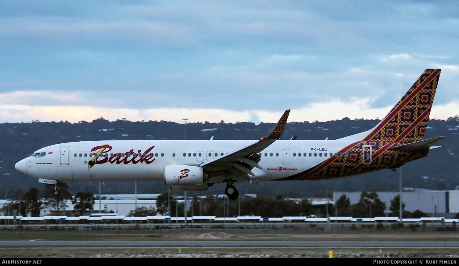 Aircraft Photo of PK-LBJ | Boeing 737-9GP/ER | Batik Air | AirHistory.net #244509