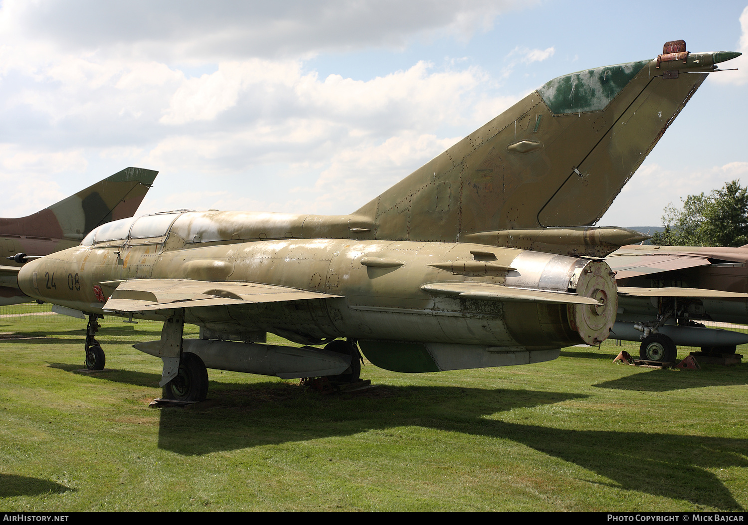 Aircraft Photo of 2408 | Mikoyan-Gurevich MiG-21US | Germany - Air Force | AirHistory.net #244512
