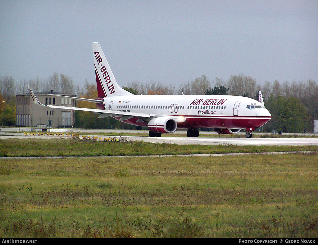 Aircraft Photo of D-ABAN | Boeing 737-86J | Air Berlin | AirHistory.net #244515