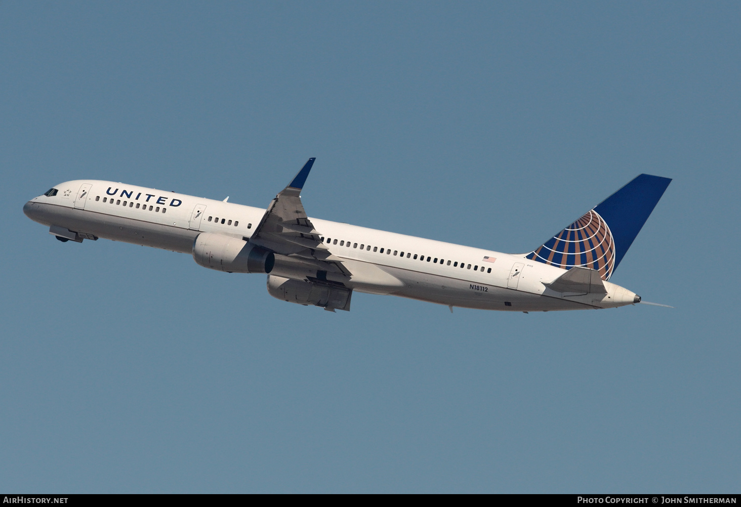 Aircraft Photo of N18112 | Boeing 757-224 | United Airlines | AirHistory.net #244519