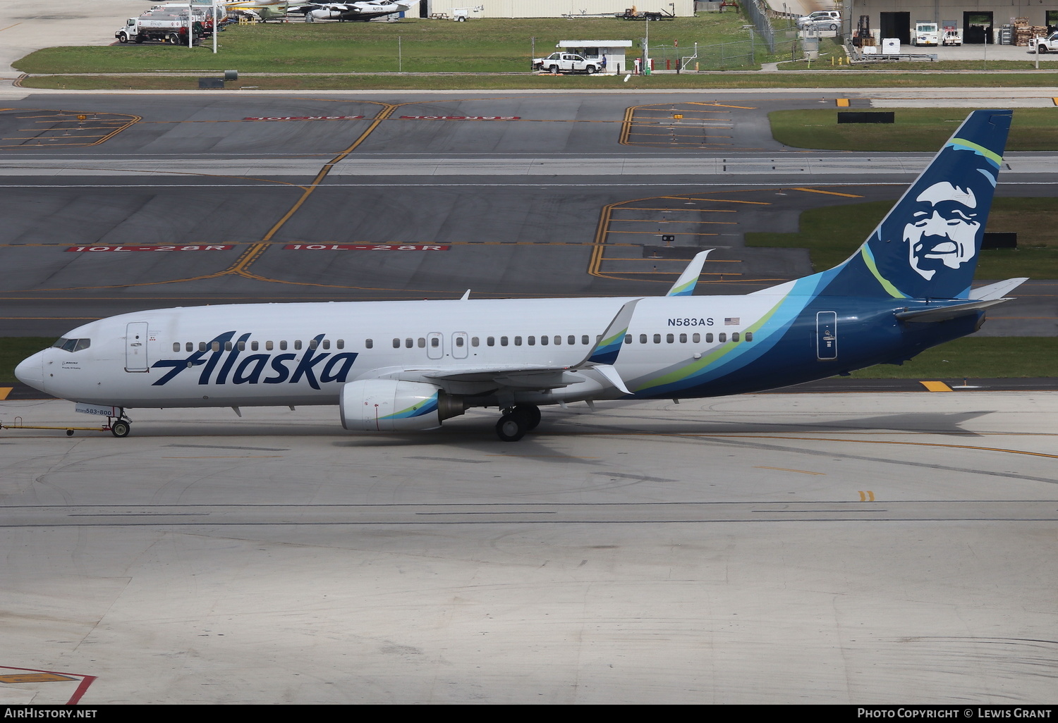 Aircraft Photo of N583AS | Boeing 737-890 | Alaska Airlines | AirHistory.net #244533