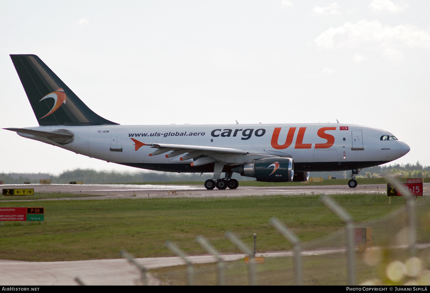 Aircraft Photo of TC-SGM | Airbus A310-308/F | ULS Cargo | AirHistory.net #244534