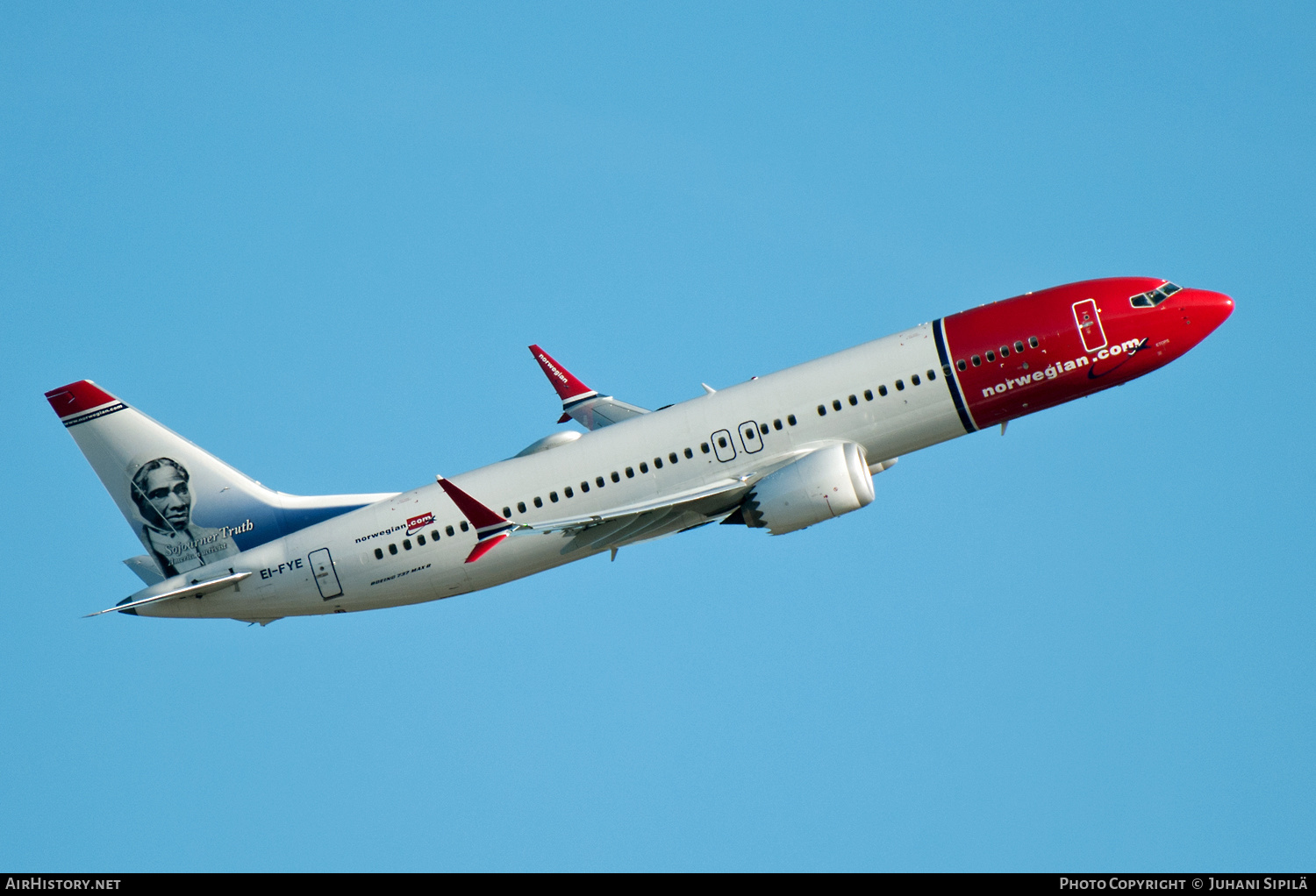 Aircraft Photo of EI-FYE | Boeing 737-8 Max 8 | Norwegian | AirHistory.net #244537