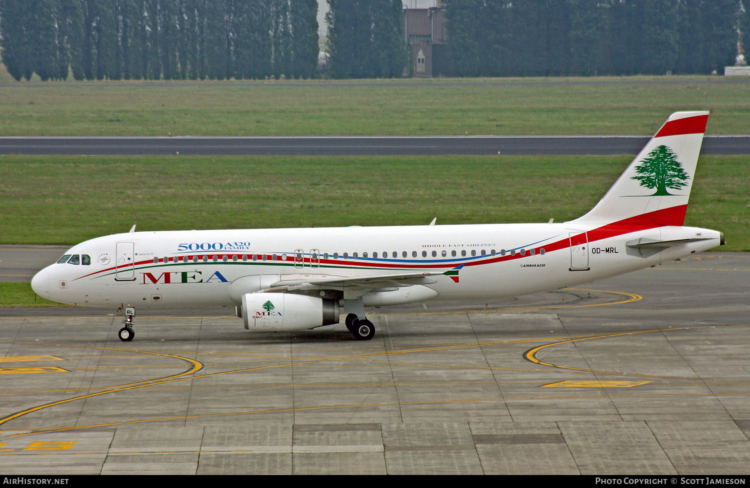 Aircraft Photo of OD-MRL | Airbus A320-232 | MEA - Middle East Airlines | AirHistory.net #244541