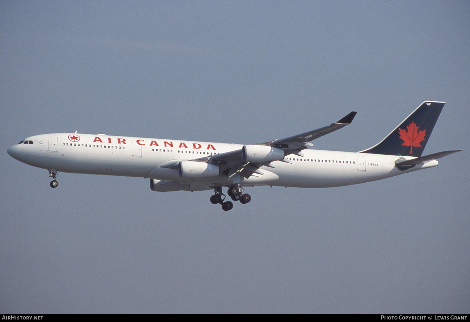 Aircraft Photo of C-FYKX | Airbus A340-313 | Air Canada | AirHistory.net #244546