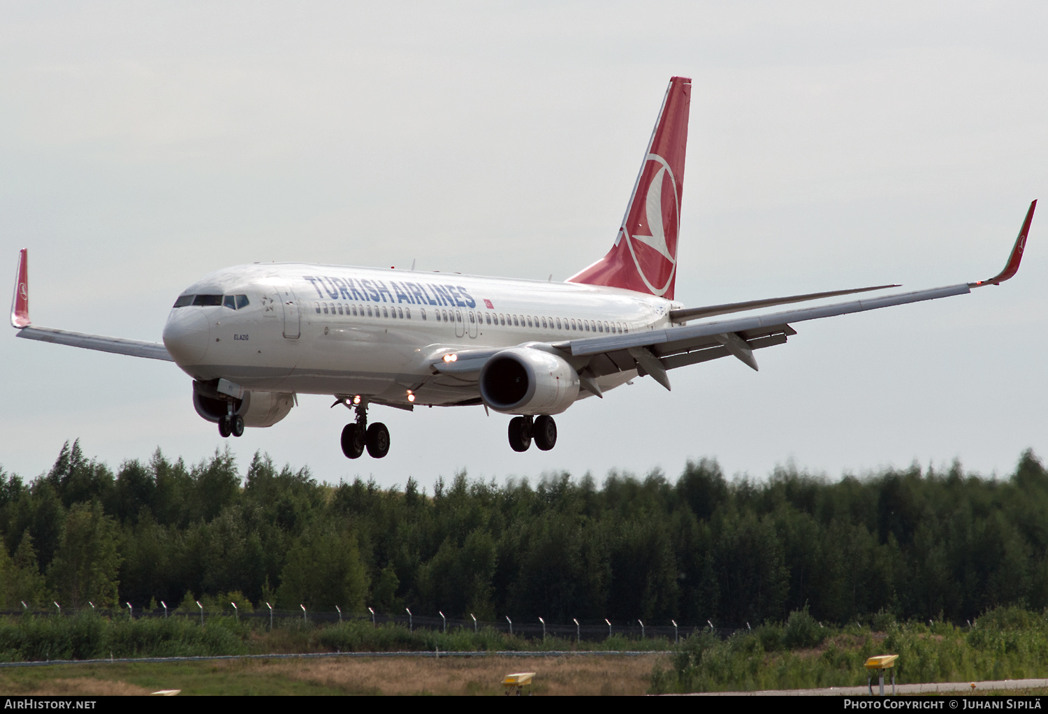 Aircraft Photo of TC-JFU | Boeing 737-8F2 | Turkish Airlines | AirHistory.net #244553