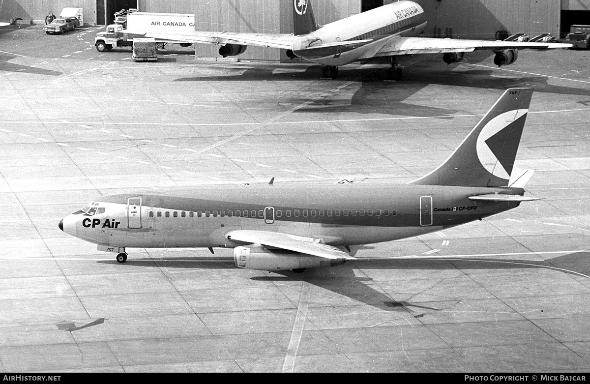 Aircraft Photo of CF-CPZ | Boeing 737-217 | CP Air | AirHistory.net #244557