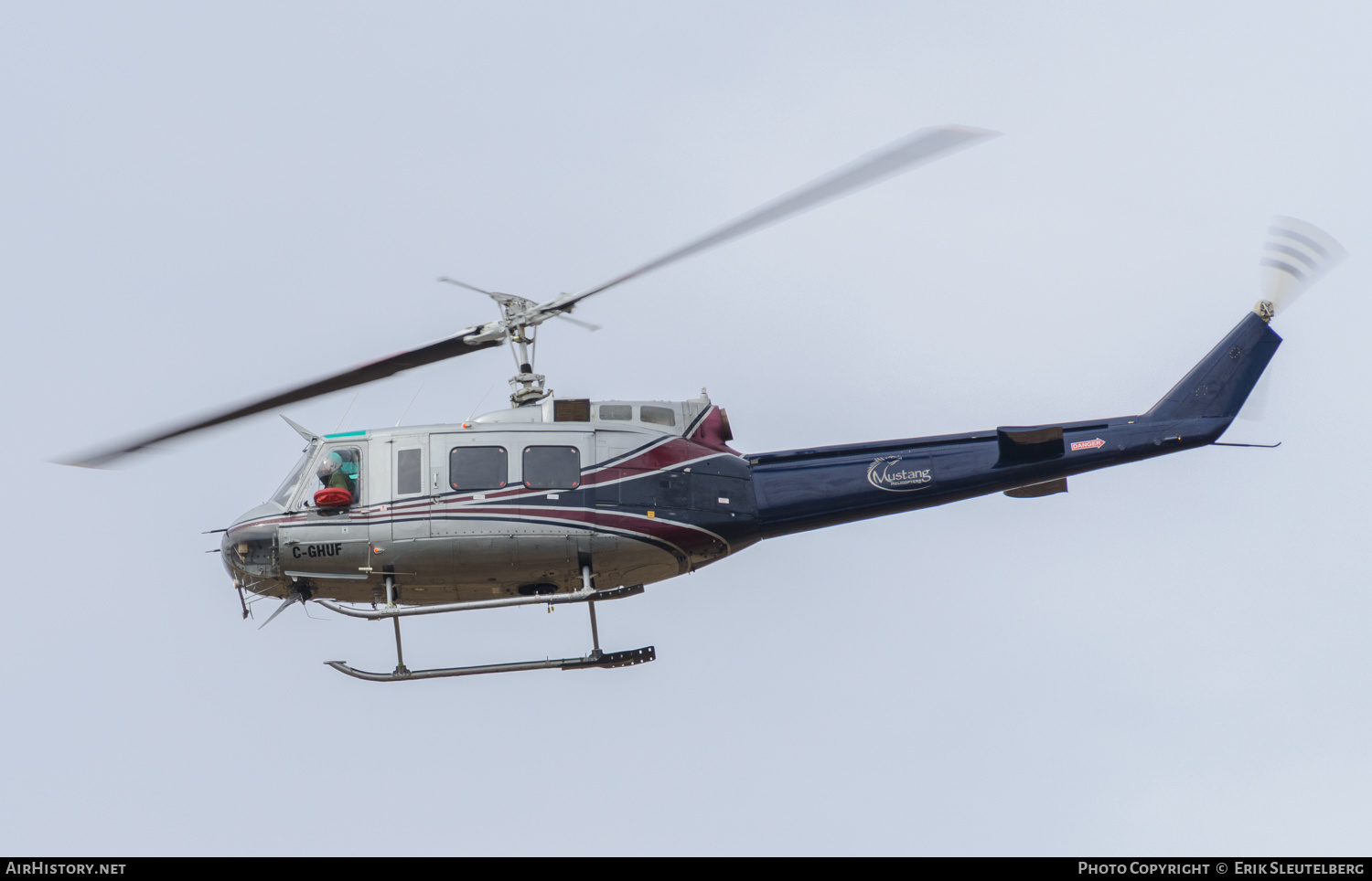 Aircraft Photo of C-GHUF | Bell 205A-1 | Mustang Helicopters | AirHistory.net #244567