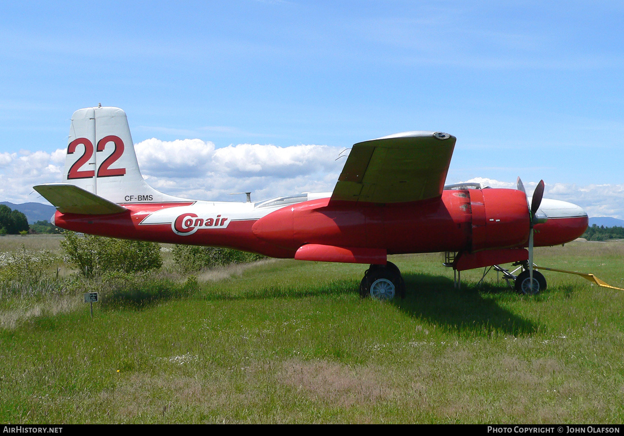 Aircraft Photo of CF-BMS | Douglas A-26C Invader | Conair Aviation | AirHistory.net #244568