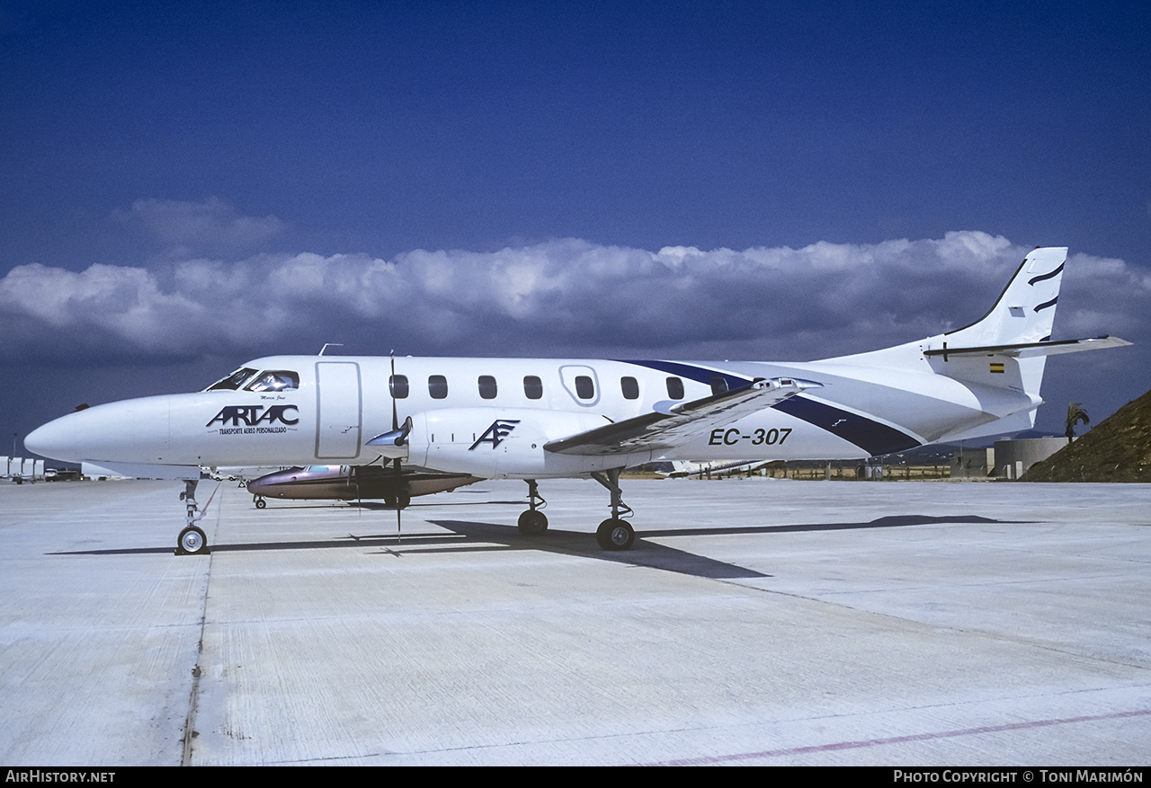 Aircraft Photo of EC-307 | Fairchild SA-227BC Metro III | Artac Aviación | AirHistory.net #244585