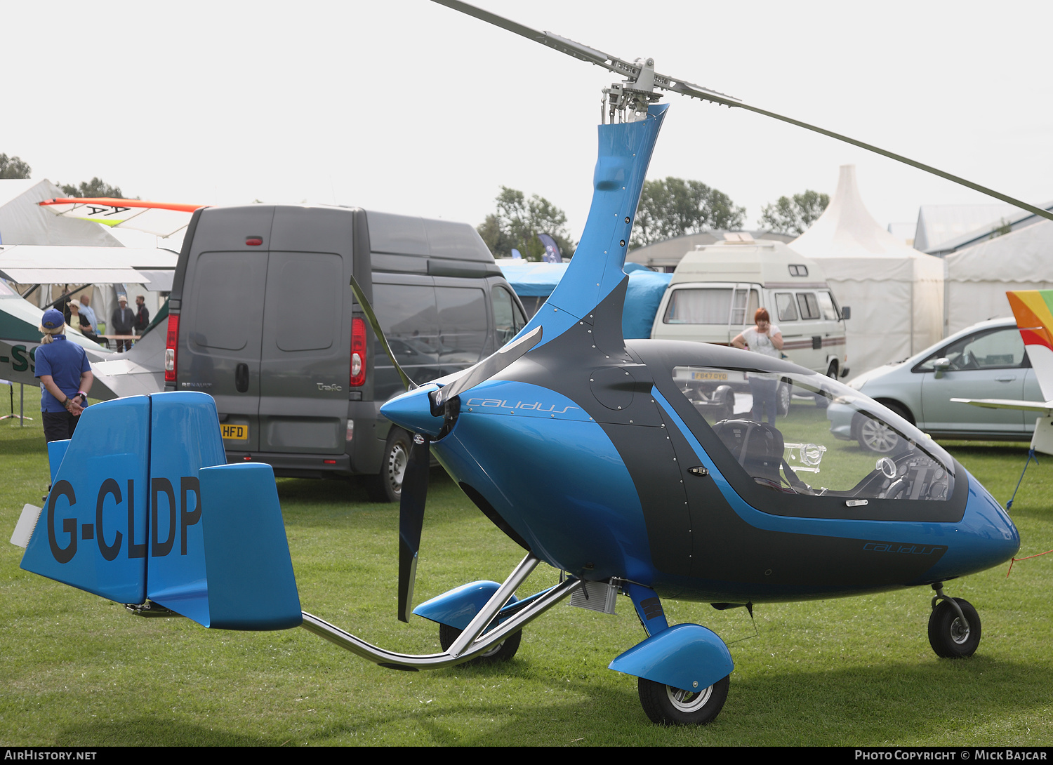 Aircraft Photo of G-CLDP | RotorSport UK Calidus | AirHistory.net #244586