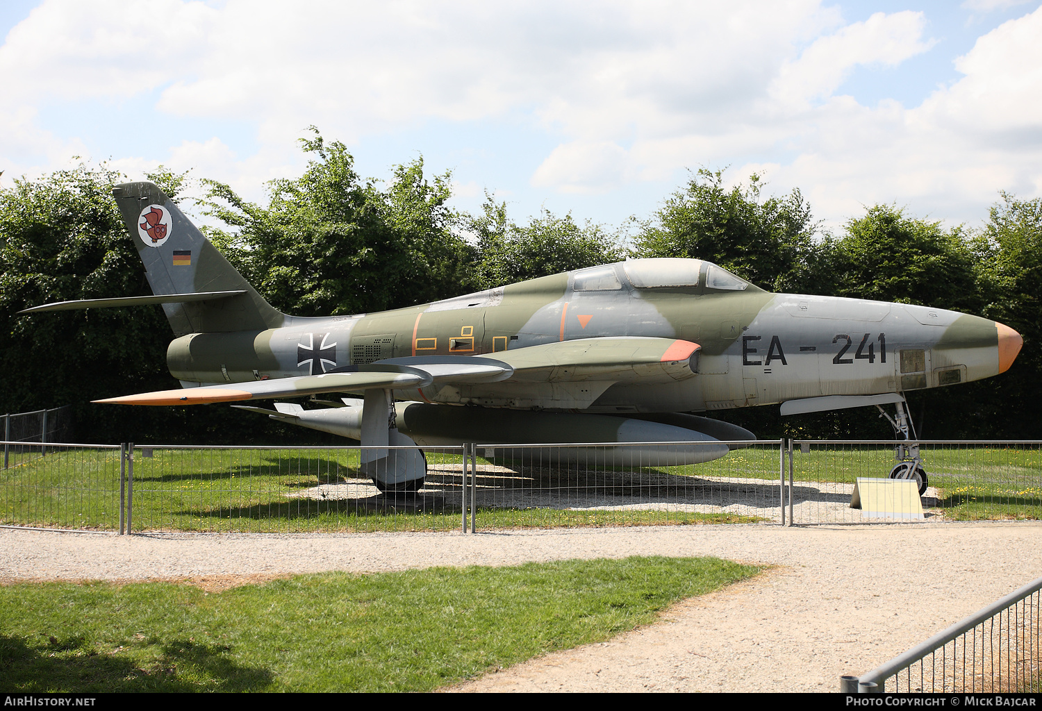 Aircraft Photo of EA-241 | Republic RF-84F Thunderflash | Germany - Air Force | AirHistory.net #244592