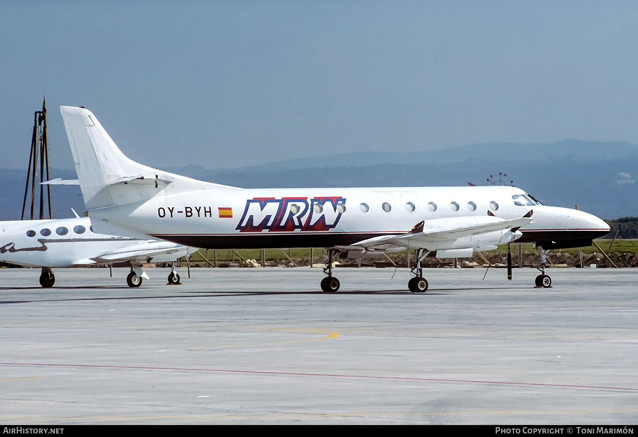 Aircraft Photo of OY-BYH | Swearingen SA-226TC Metro II | MRW - Mensajeros Radio Worldwide | AirHistory.net #244593