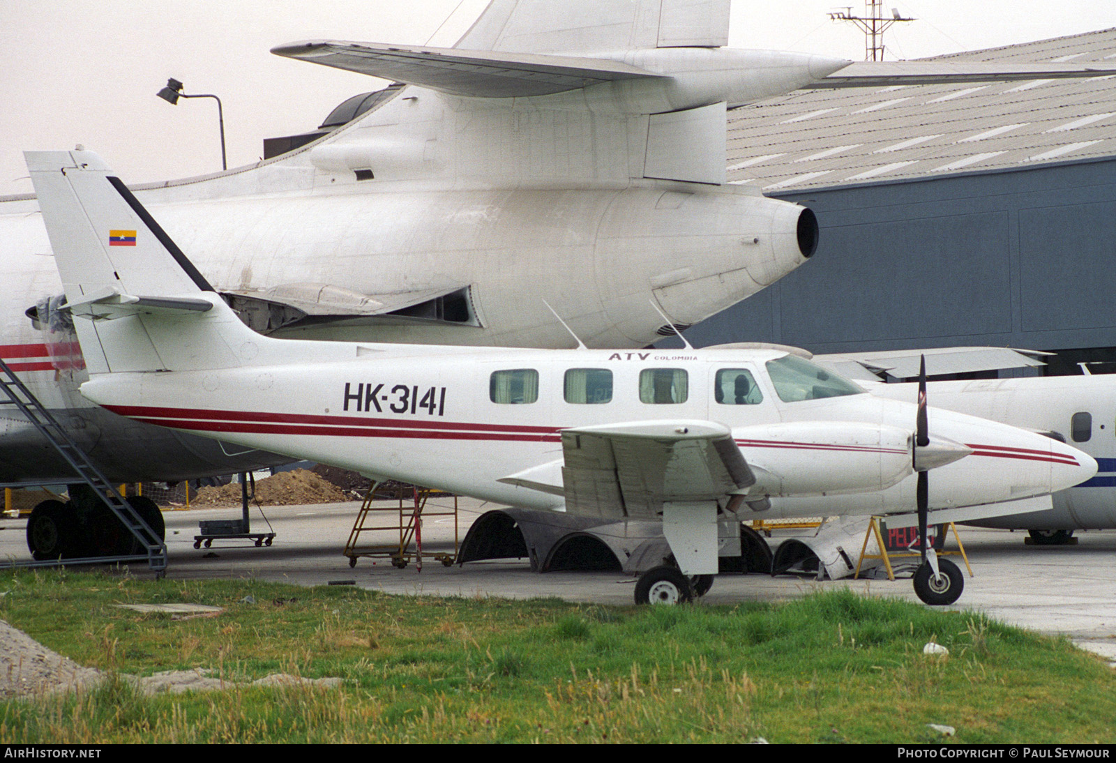 Aircraft Photo of HK-3141 | Cessna T303 Crusader | ATV - Aerotaxi del Valle | AirHistory.net #244601