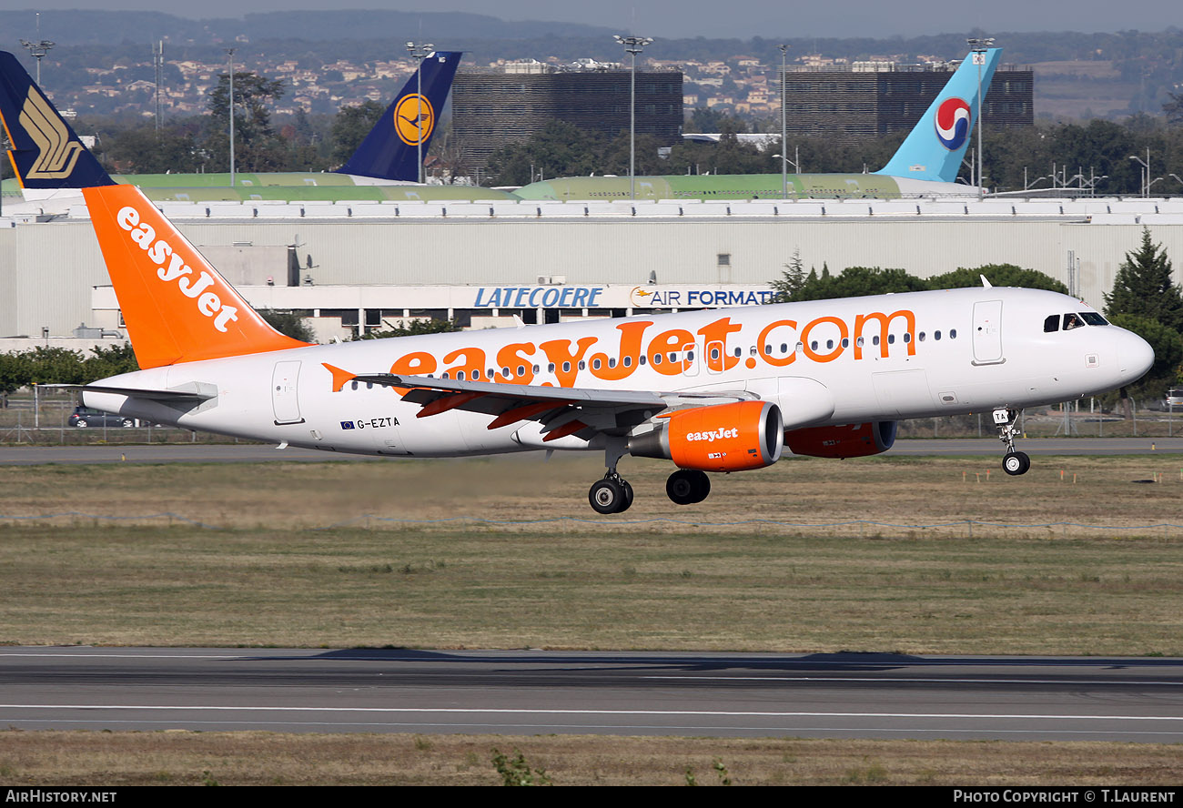 Aircraft Photo of G-EZTA | Airbus A320-214 | EasyJet | AirHistory.net #244604