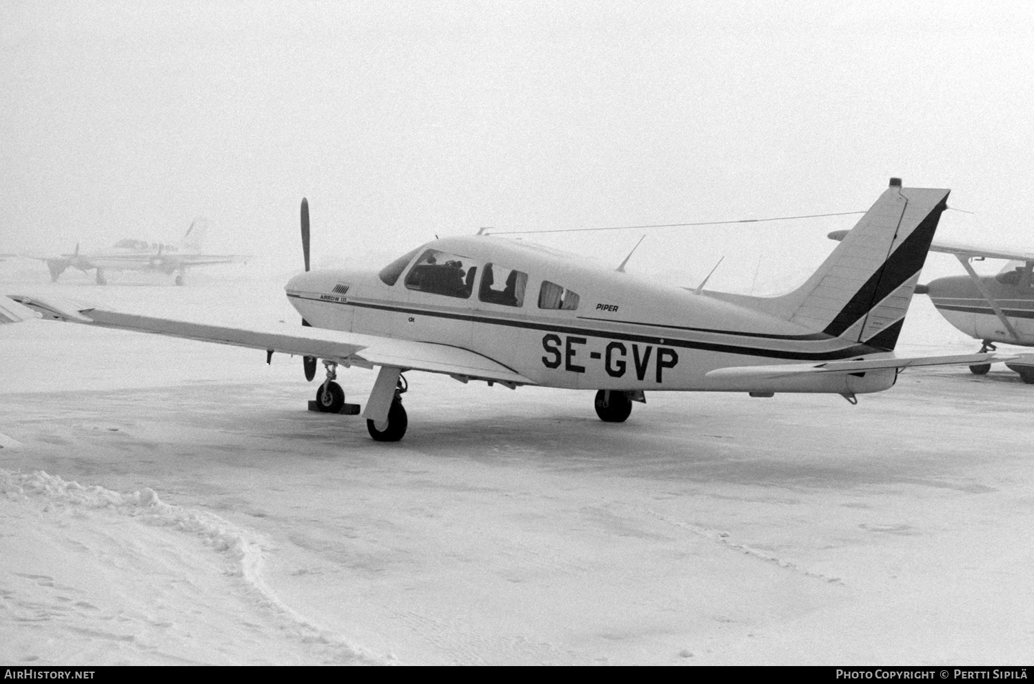 Aircraft Photo of SE-GVP | Piper PA-28R-201T Turbo Arrow III | AirHistory.net #244612