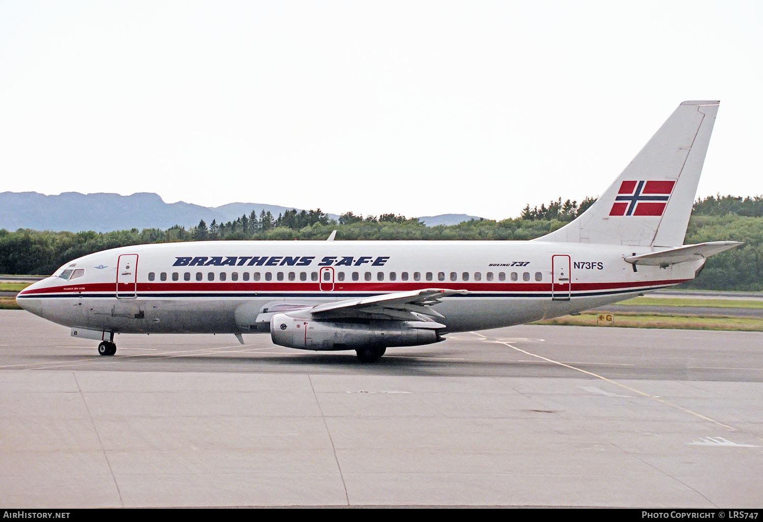 Aircraft Photo of N73FS | Boeing 737-205/Adv | Braathens SAFE | AirHistory.net #244620
