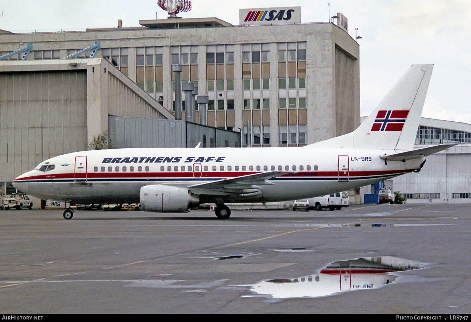 Aircraft Photo of LN-BRS | Boeing 737-505 | Braathens SAFE | AirHistory.net #244626
