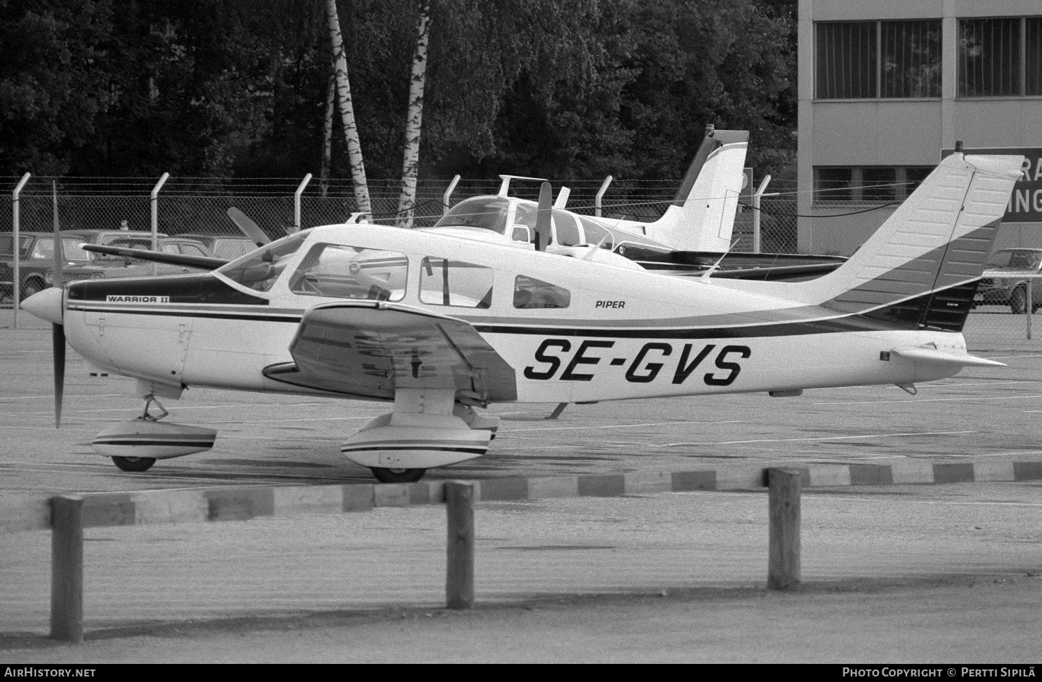 Aircraft Photo of SE-GVS | Piper PA-28-161 Cherokee Warrior II | AirHistory.net #244628