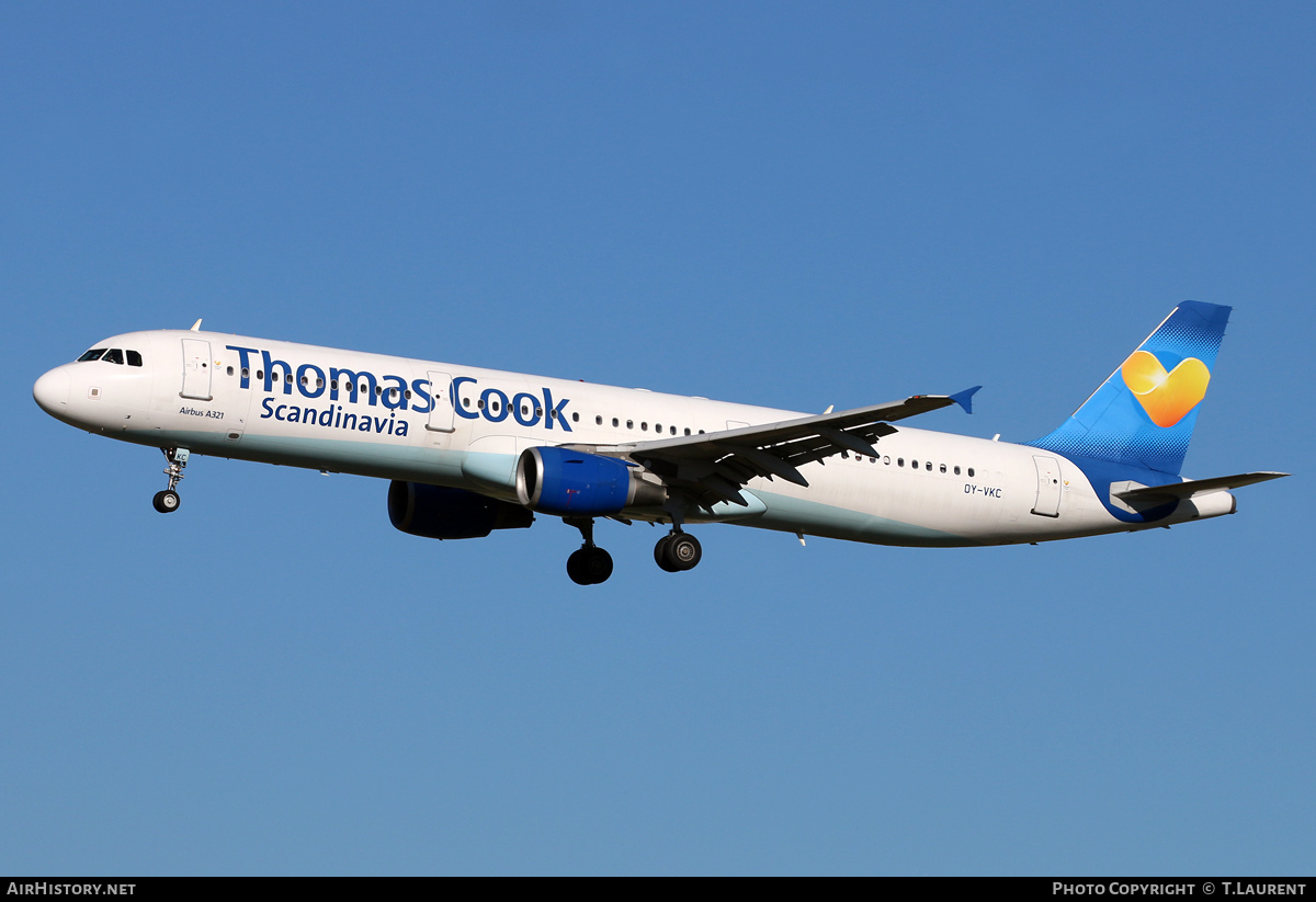 Aircraft Photo of OY-VKC | Airbus A321-211 | Thomas Cook Airlines Scandinavia | AirHistory.net #244642