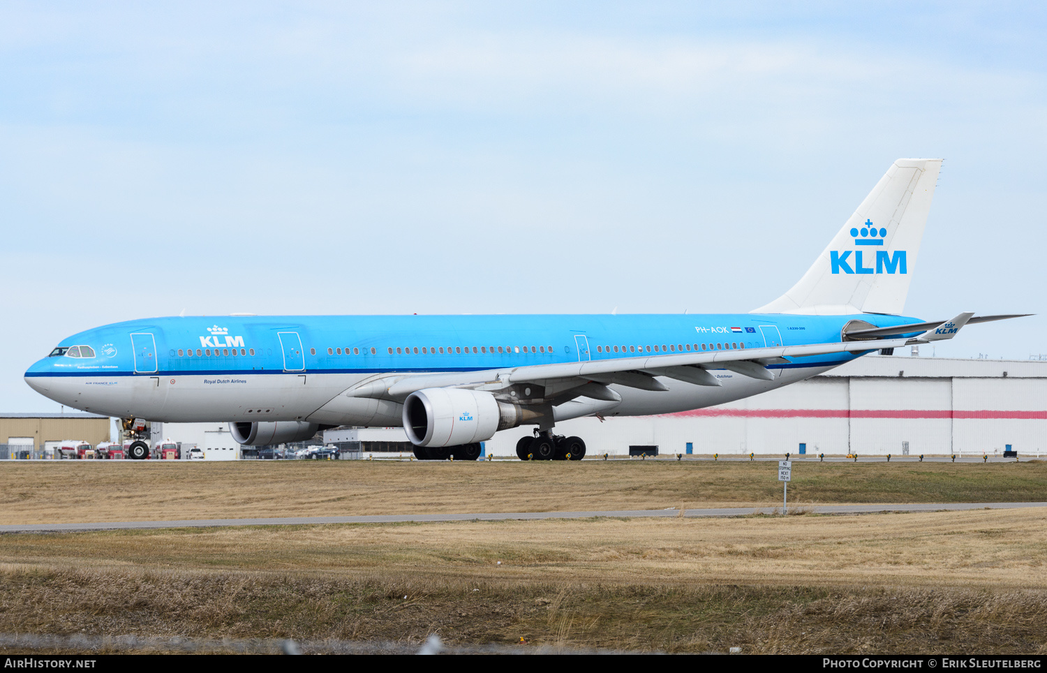 Aircraft Photo of PH-AOK | Airbus A330-203 | KLM - Royal Dutch Airlines | AirHistory.net #244654