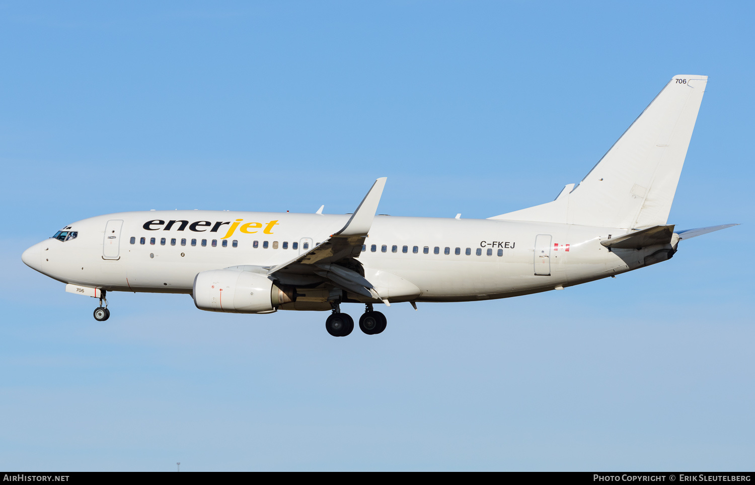 Aircraft Photo of C-FKEJ | Boeing 737-73A | Enerjet | AirHistory.net #244659
