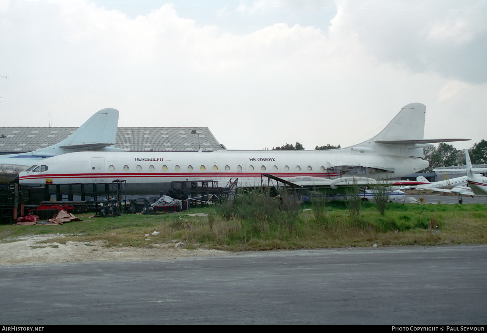Aircraft Photo of HK-3858X | Sud SE-210 Caravelle 10B3 Super B | Aerogolfo | AirHistory.net #244665
