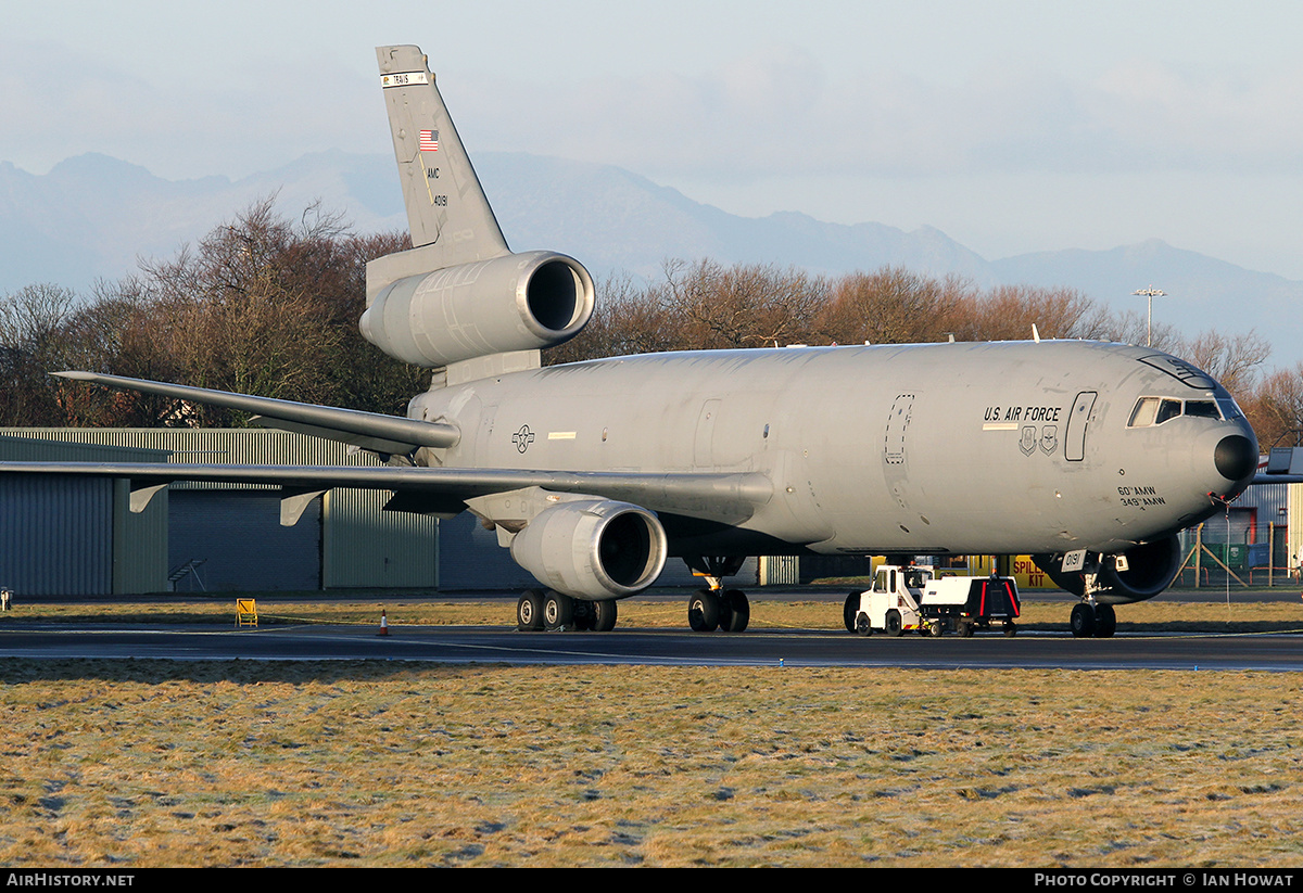 Aircraft Photo of 84-0191 / 40191 | McDonnell Douglas KC-10A Extender (DC-10-30CF) | USA - Air Force | AirHistory.net #244676