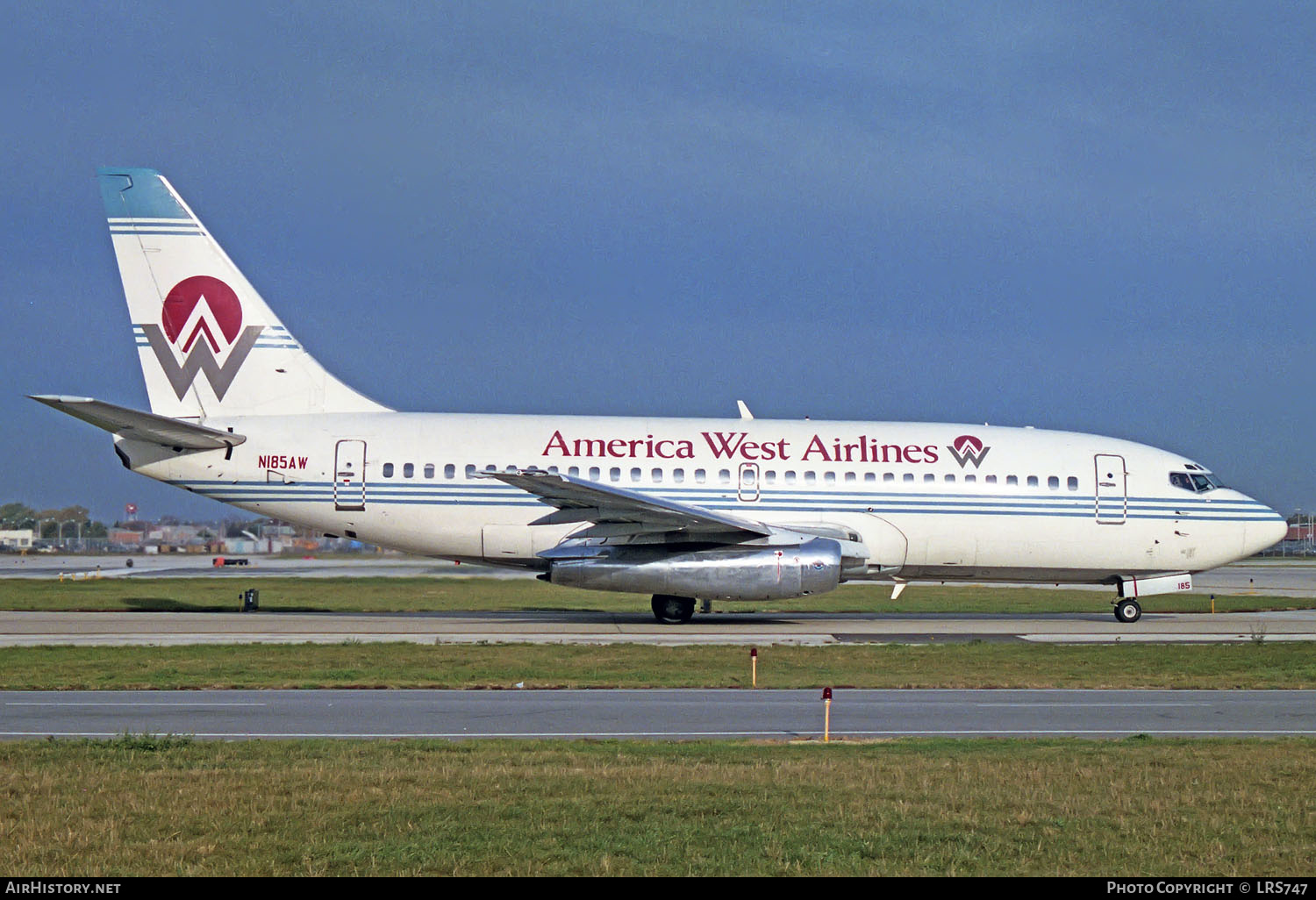 Aircraft Photo of N185AW | Boeing 737-277/Adv | America West Airlines | AirHistory.net #244677