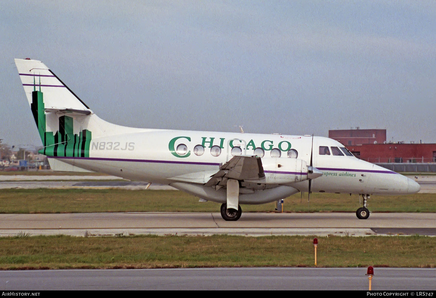 Aircraft Photo of N832JS | British Aerospace BAe-3101 Jetstream 31 | Chicago Express Airlines | AirHistory.net #244681