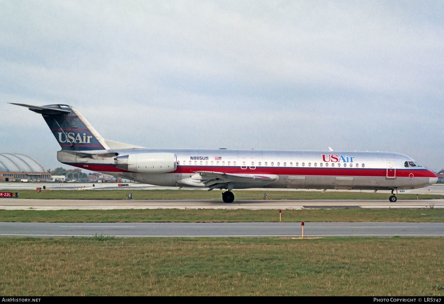 Aircraft Photo of N885US | Fokker 100 (F28-0100) | USAir | AirHistory.net #244683
