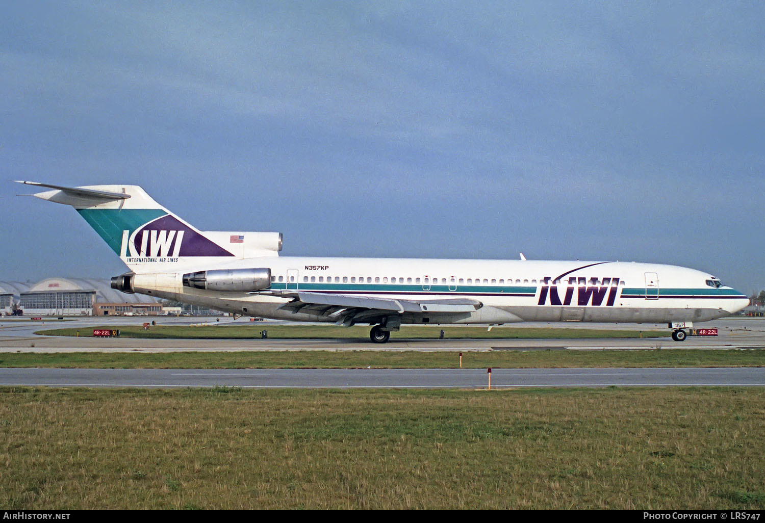 Aircraft Photo of N357KP | Boeing 727-230/Adv | Kiwi International Airlines | AirHistory.net #244689