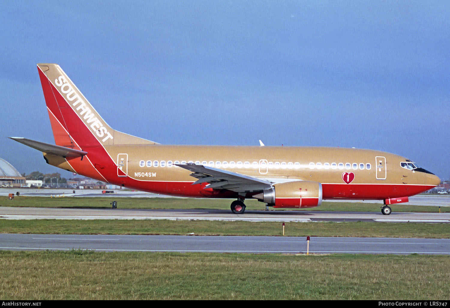 Aircraft Photo of N504SW | Boeing 737-5H4 | Southwest Airlines | AirHistory.net #244693
