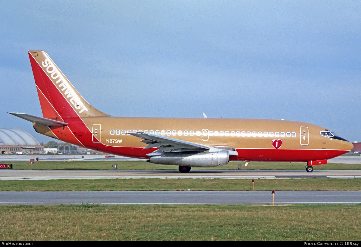 Aircraft Photo of N87SW | Boeing 737-2H4/Adv | Southwest Airlines | AirHistory.net #244701