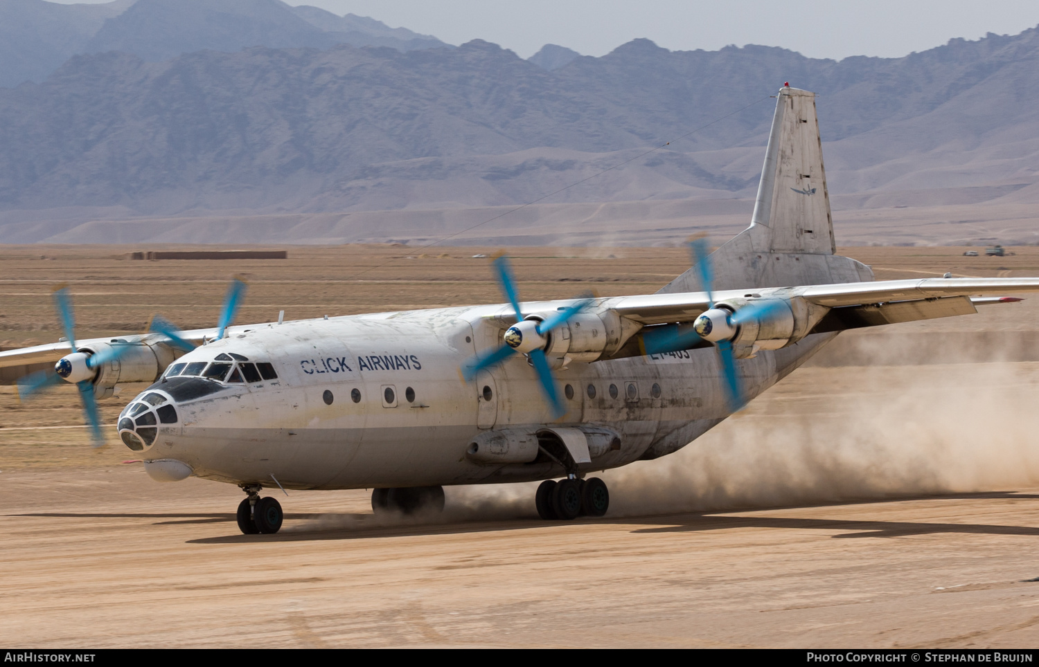 Aircraft Photo of EY-403 | Antonov An-12TBK | Click Airways | AirHistory.net #244702