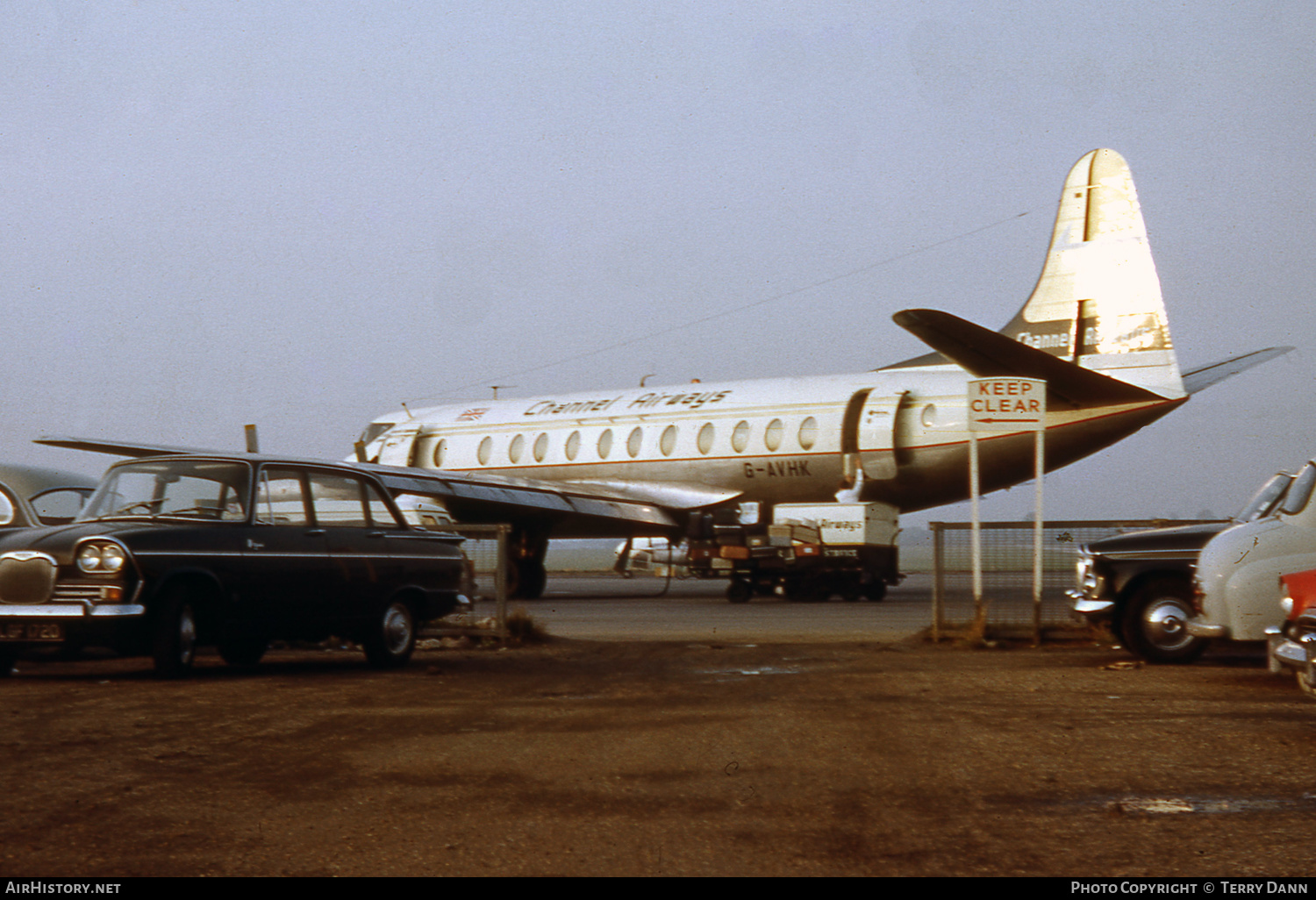 Aircraft Photo of G-AVHK | Vickers 812 Viscount | Channel Airways | AirHistory.net #244716