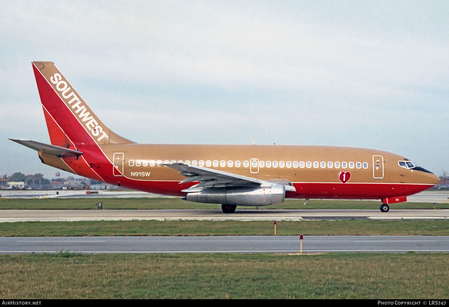 Aircraft Photo of N91SW | Boeing 737-2H4/Adv | Southwest Airlines | AirHistory.net #244720