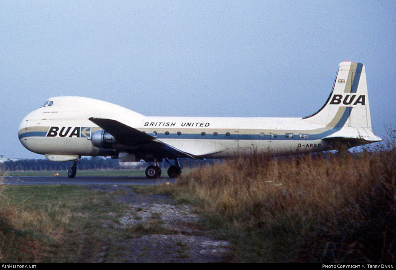 Aircraft Photo of G-ARSD | Aviation Traders ATL-98 Carvair | British United Airways - BUA | AirHistory.net #244721